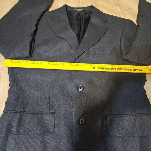 Arnold Brant Mens Size 36S Blue Blazer Sports Coat Wool Blend MSRP $299.99 - Picture 6 of 8